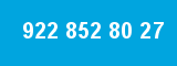 922 852 80 27